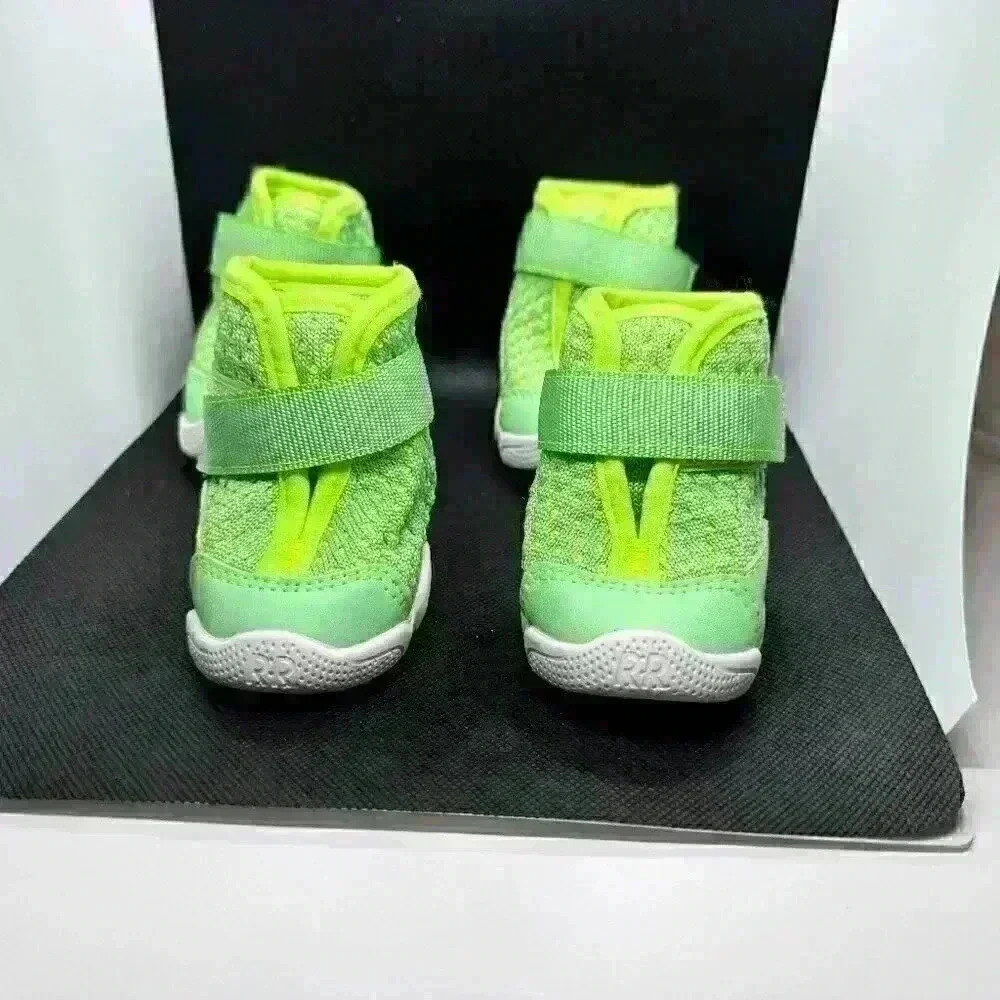 RIFRUF PET DOG SHOES SNEAKERS RETIRED COLOR GUAVA GREEN CAESAR 1S
